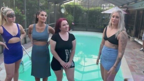 No Rules Gangbang With Four Sluts- Part One-Cheerleader Kait, Mandy Rhea, Subgirl0831, BigBooty