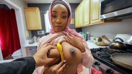 Busty Arab Slut Lily Starfire Makes Horny Stud Fail The No Nut November Challenge - Hijab Hookup