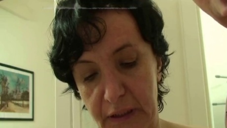 hairy pussy old mom cheating sex